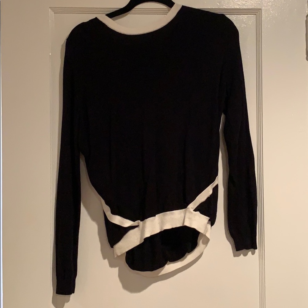 H.One black sweater